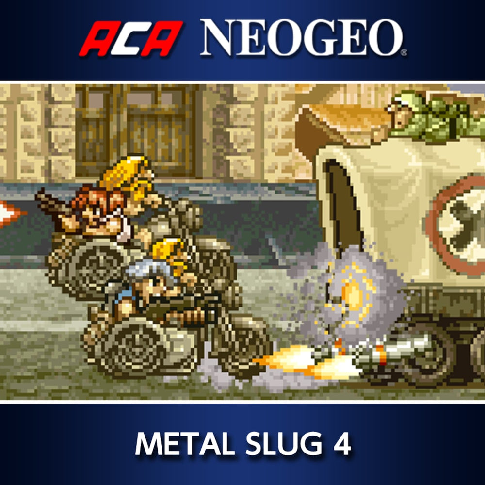 ACA NEOGEO METAL SLUG 4 (PSN BR)