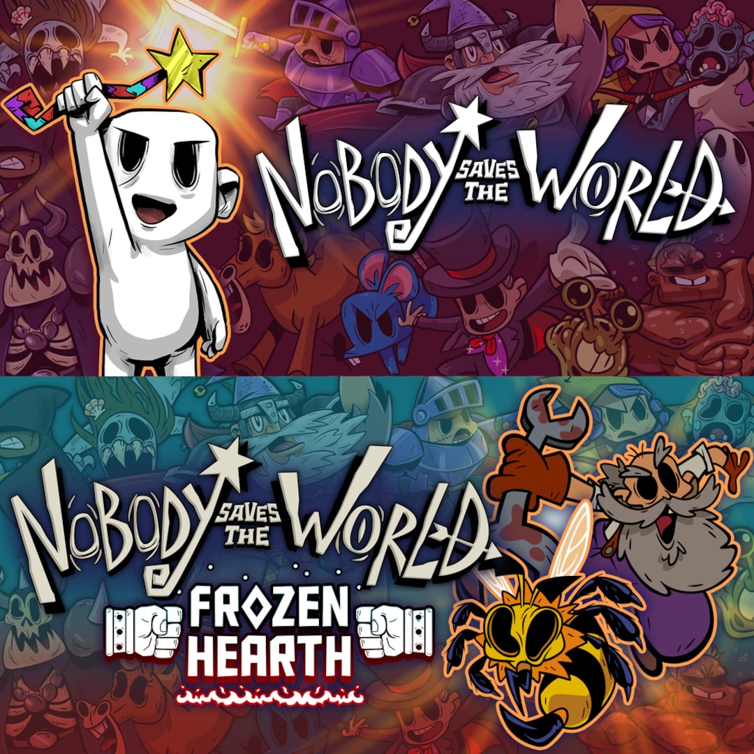 Conjunto Nobody Saves the World + Frozen Hearth