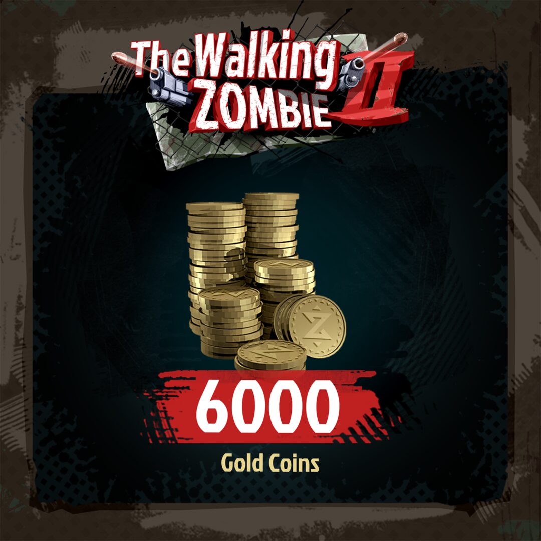 The Walking Zombie 2 – Grande Pacote de Moedas de Ouro (6000)