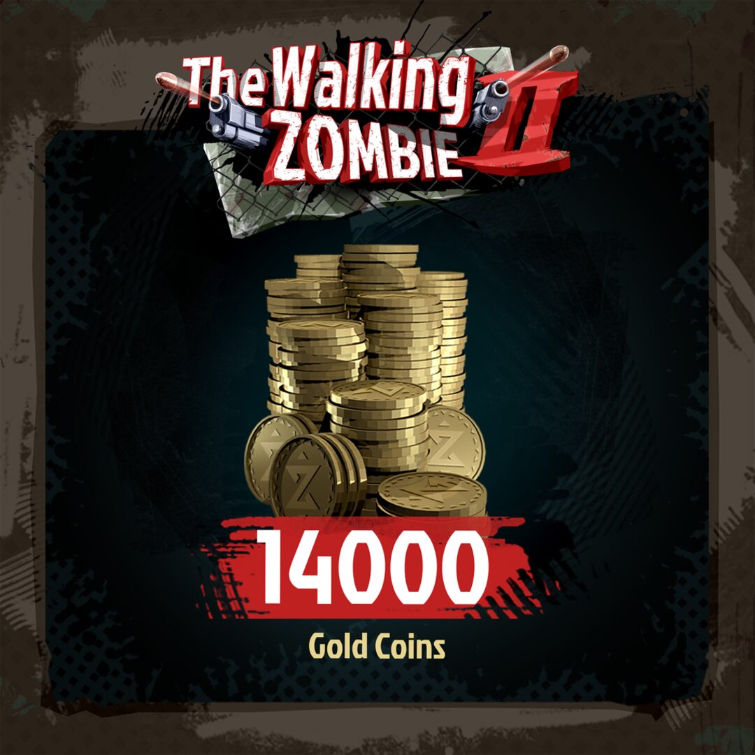 The Walking Zombie 2 - Pacote Monstro de Moedas de Ouro (14000)