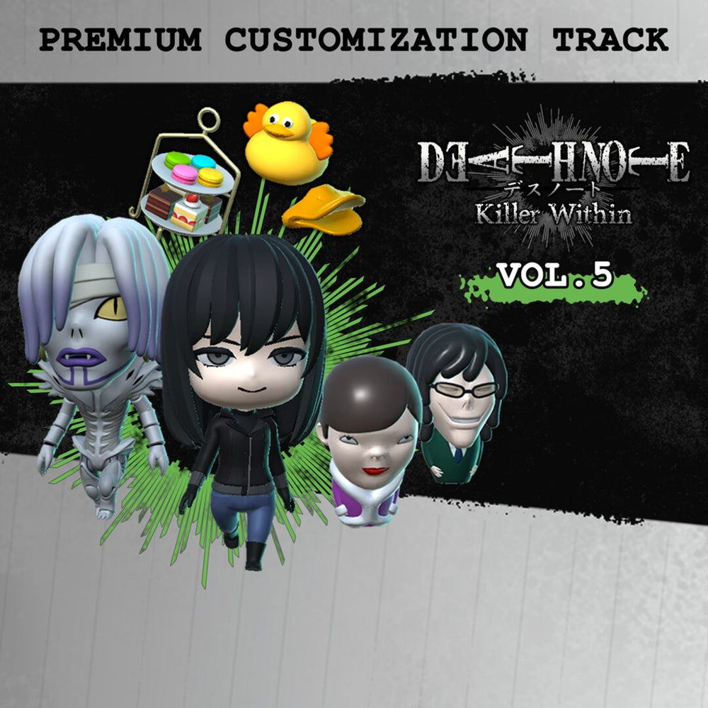 DEATH NOTE Killer Within - Trilha de Personalização Premium Vol. 5