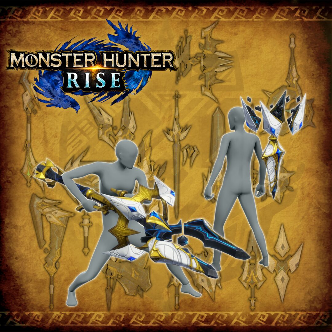 Monster Hunter Rise - Pacote de armas em camadas de caçador "Código Perdido"