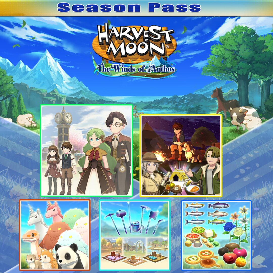 Passe de Temporada Harvest Moon: The Winds of Anthos