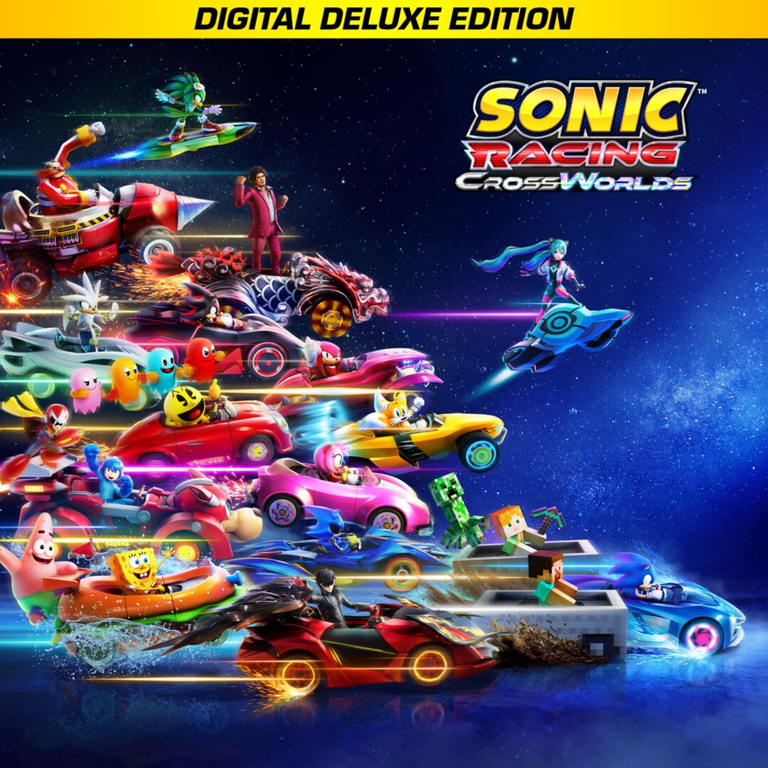 Sonic Racing: CrossWorlds Edição Digital Deluxe para PS4 & PS5