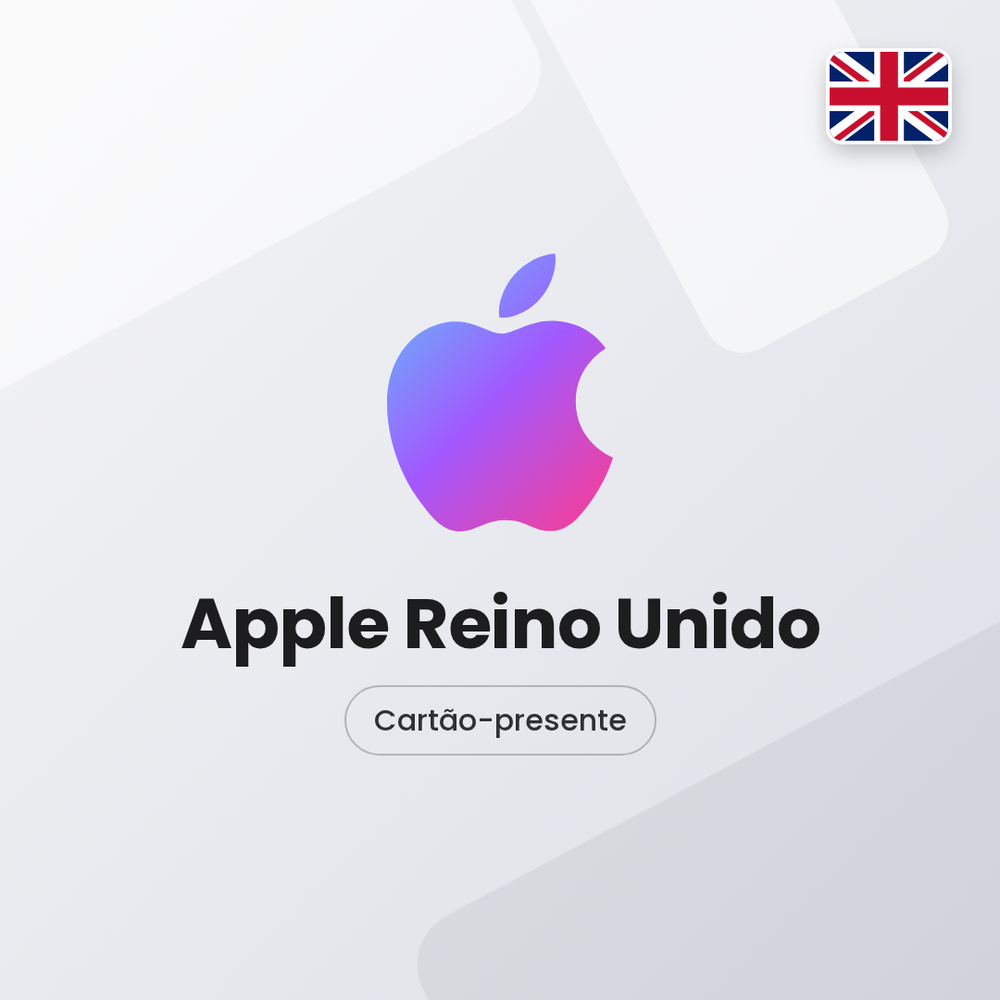 Apple Reino Unido · Cartão-presente · capa Falas