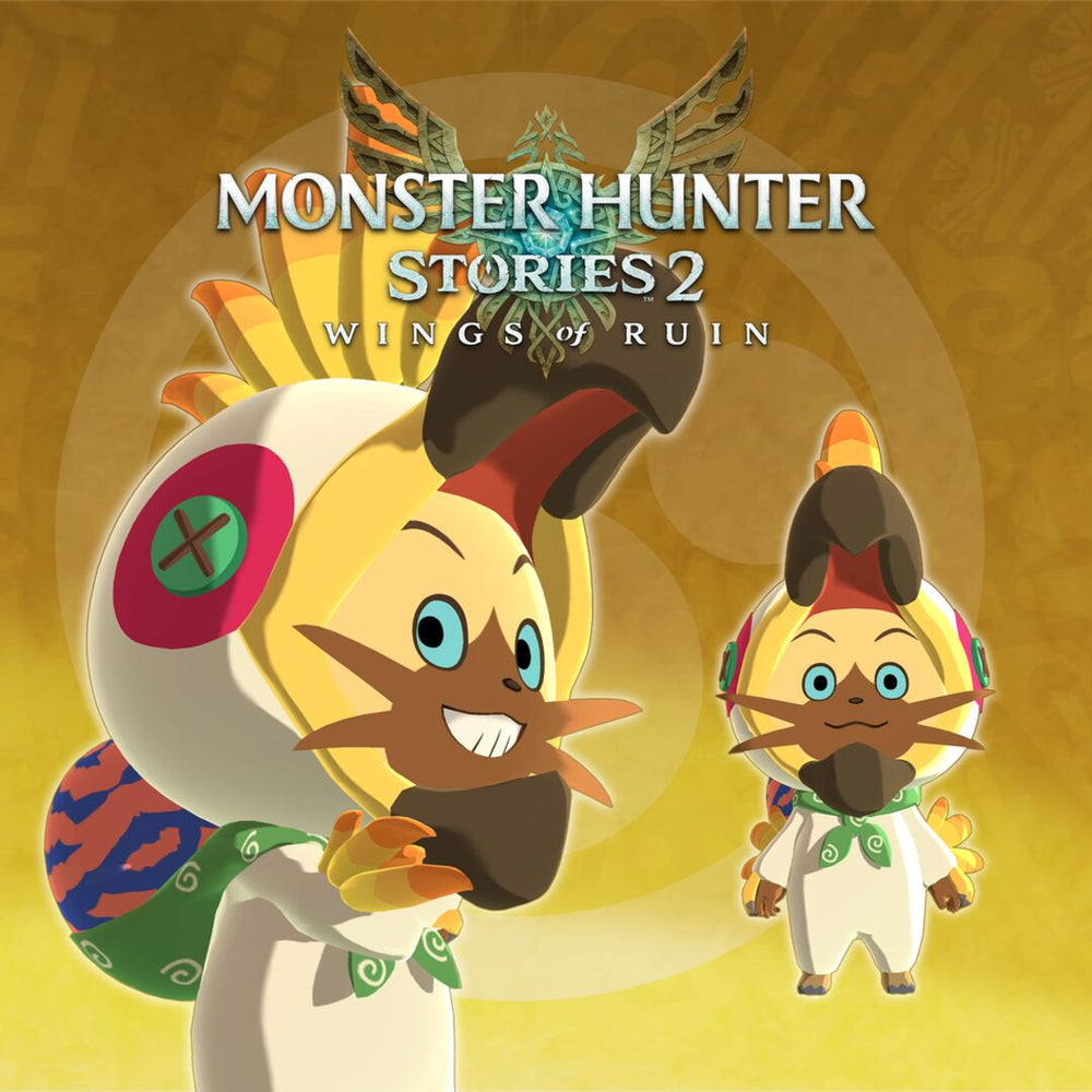 Monster Hunter Stories 2: Wings of Ruin - Roupas de Navirou: Fantasia de Kulu-Ya-Ku