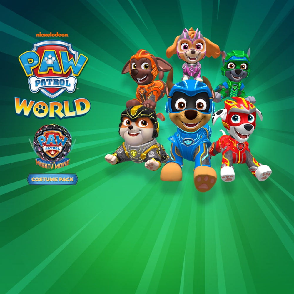PAW Patrol World - The Mighty Movie - Pacote de roupas