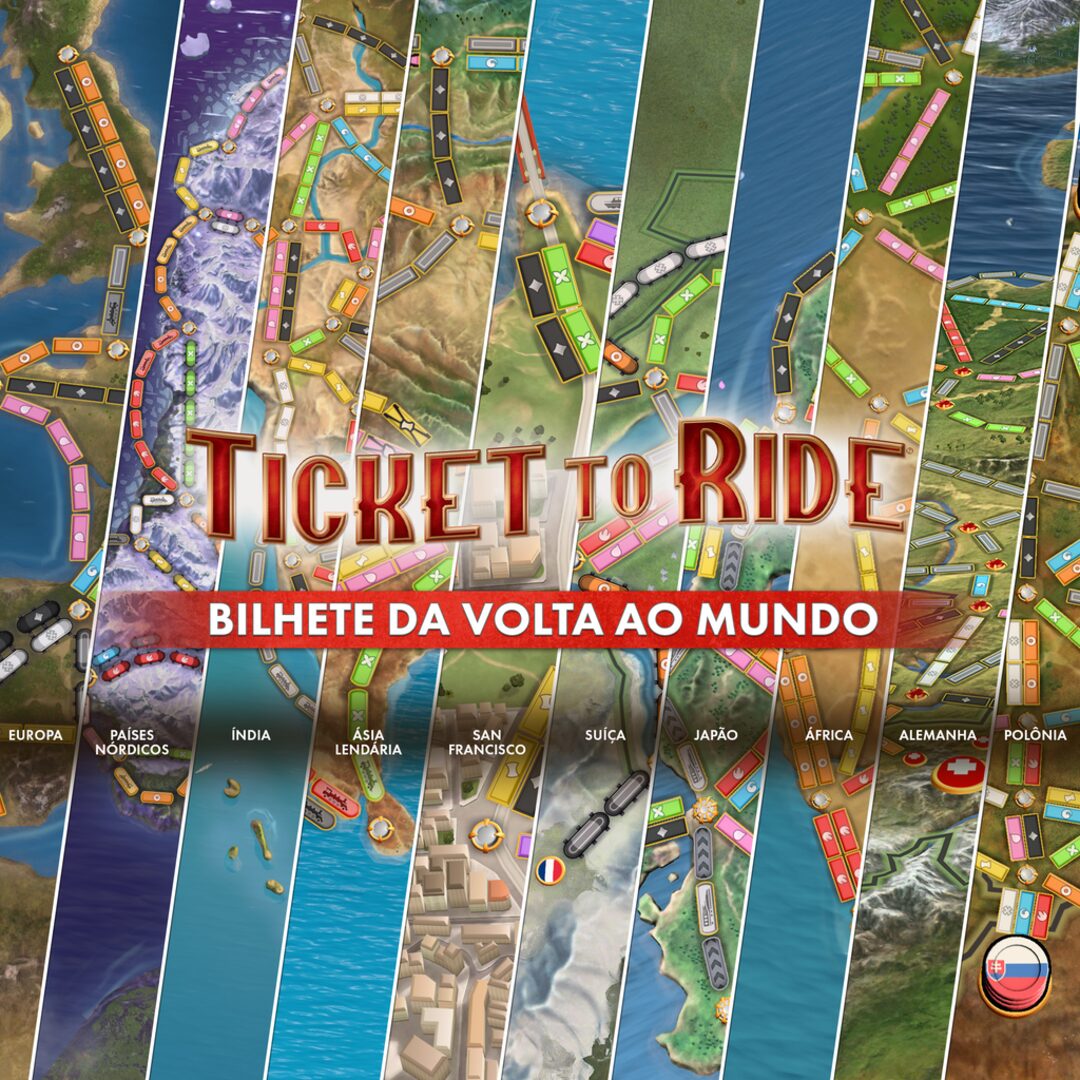 Ticket to Ride®: Bilhete da Volta ao Mundo