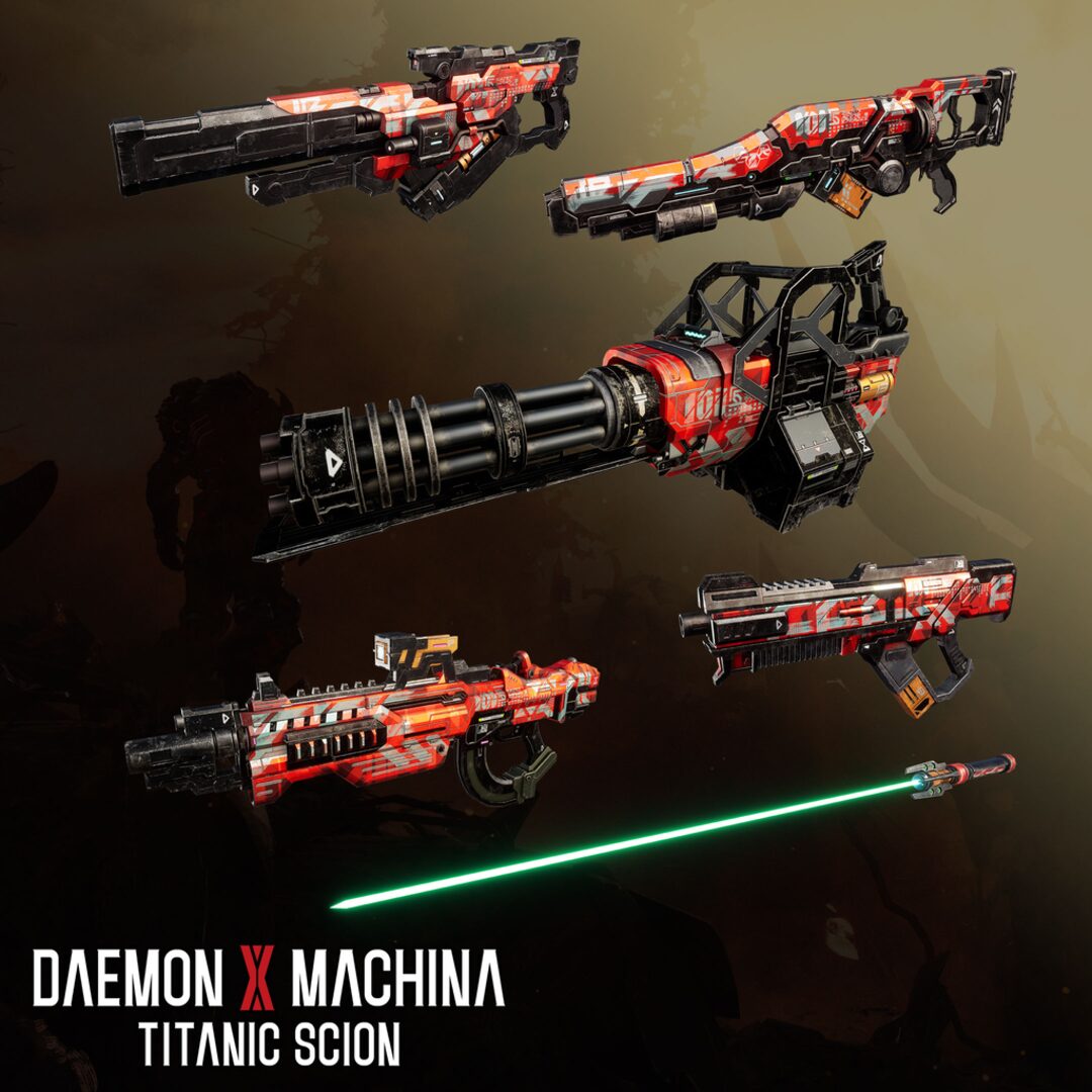 Daemon X Machina: Titanic Scion - Conjunto de efeitos especiais para armas
