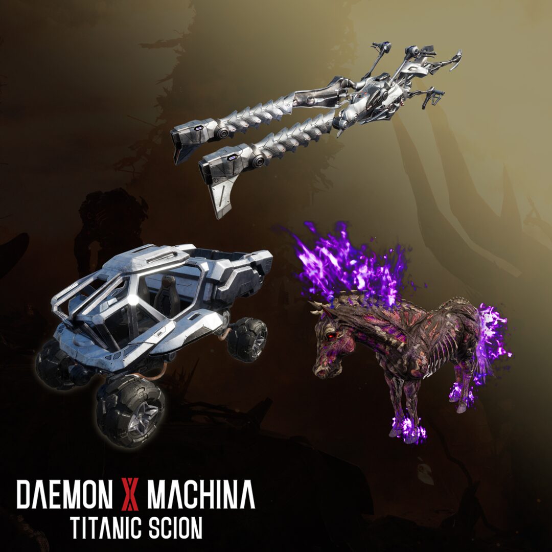 Daemon X Machina: Titanic Scion - Conjunto de veículos