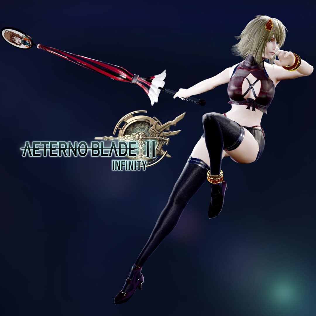 AeternoBlade II: Infinity - fantasia de mulher rubi cintilante