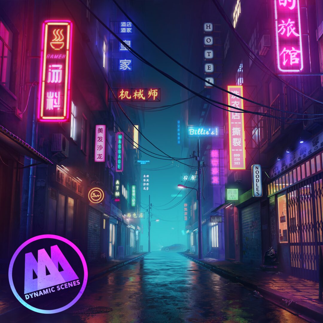 AAA Dynamic Scenes - Neon Whisper Dynamic Scene
