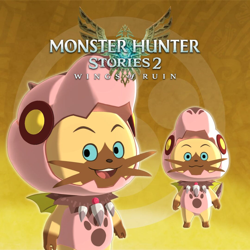 Monster Hunter Stories 2: Wings of Ruin - Roupas de Navirou: Fantasia de Anjanath