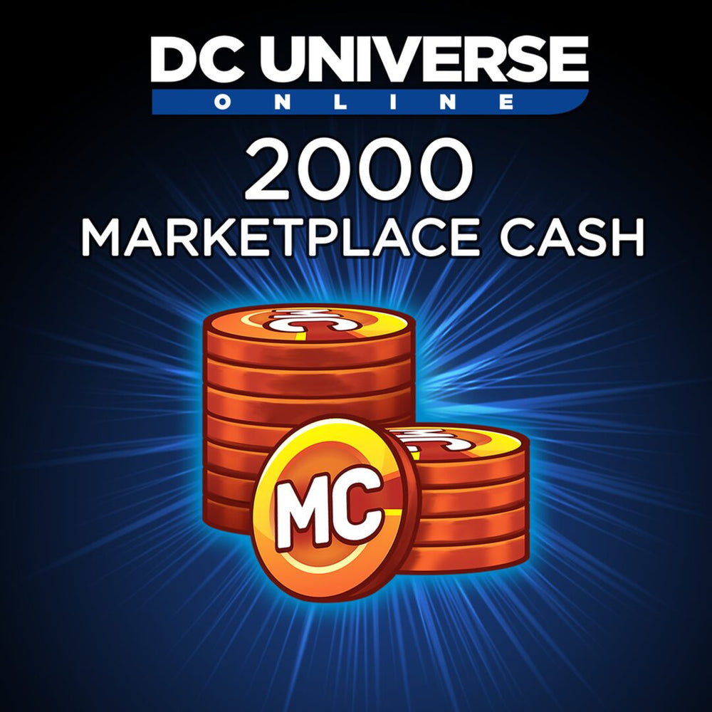 DC Universe™ Online - 2000 Marketplace Cash