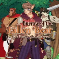 Burrow of the Fallen Bear: A Gay Furry Visual Novel PS4 and PS5