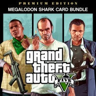 Grand Theft Auto V: Premium Edition and Megalodon Shark Card Bundle