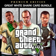 Grand Theft Auto V: Premium Edition and Great White Shark Card Bundle