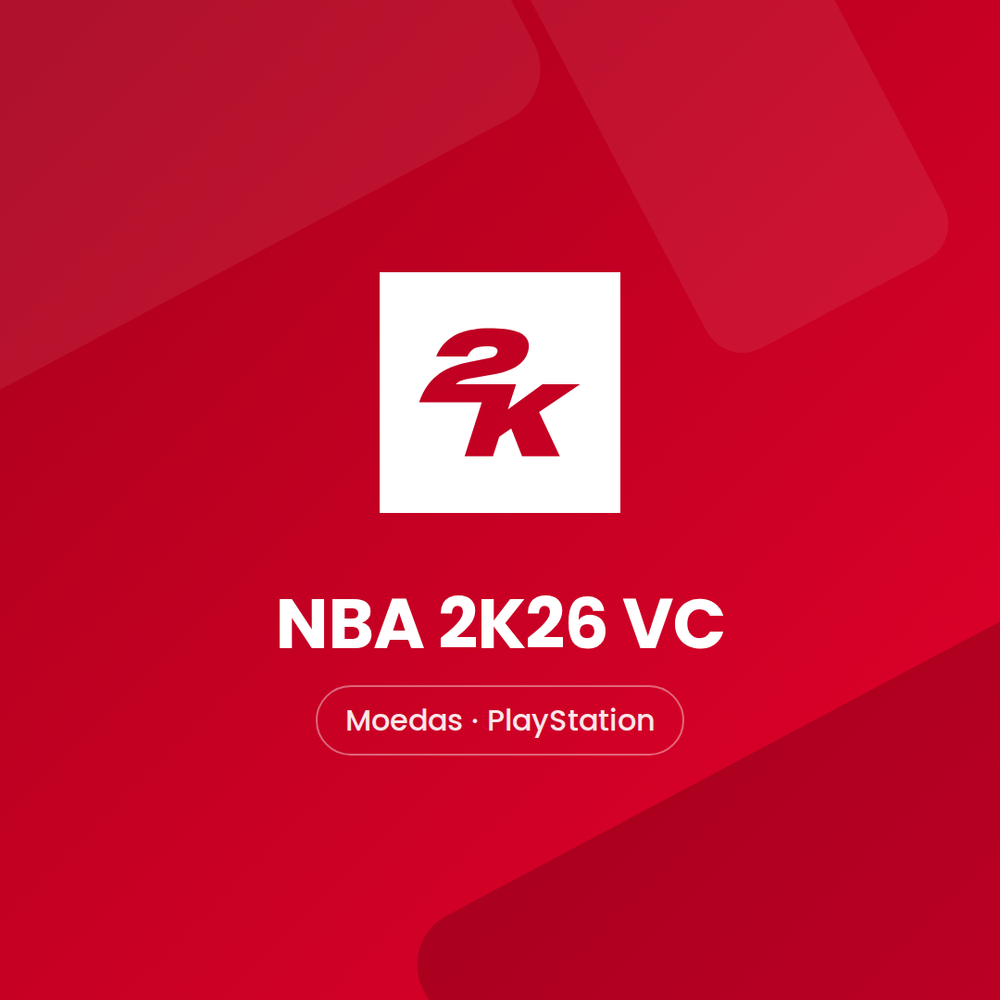 NBA 2K26 VC · Moedas · PlayStation · capa Falas