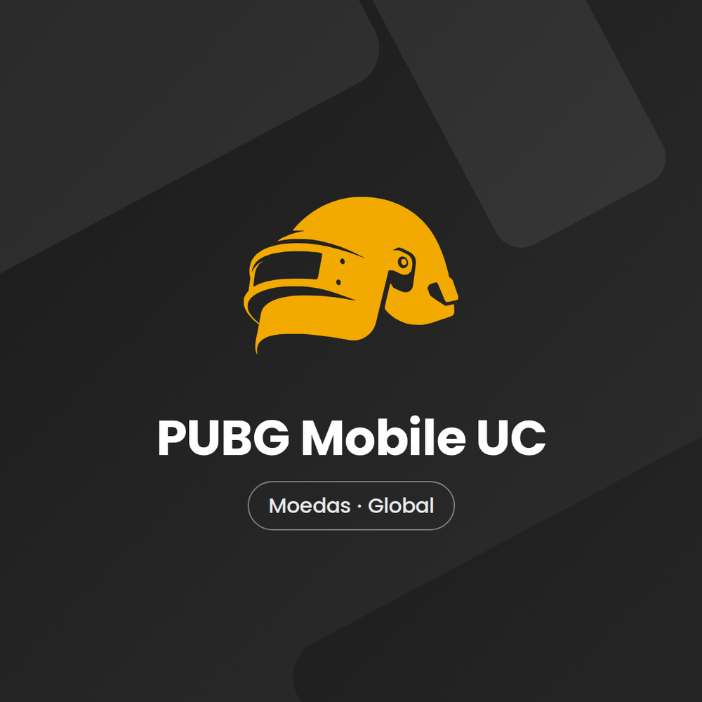PUBG Mobile UC · Moedas · Global · capa Falas