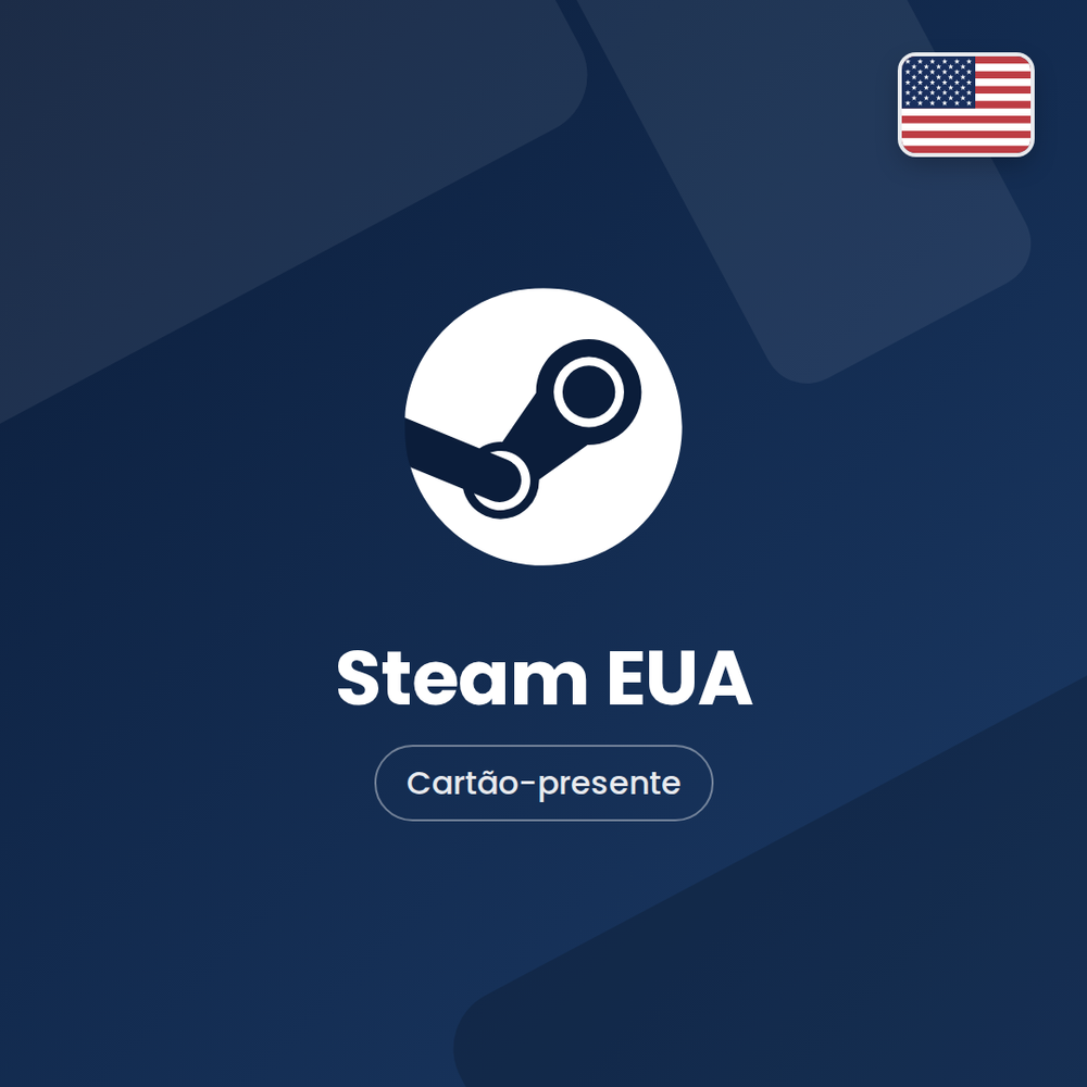 Steam EUA · Cartão-presente · capa Falas