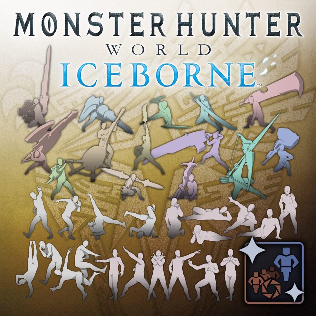 MHW:I – Pacote Completo de Gestos e Poses