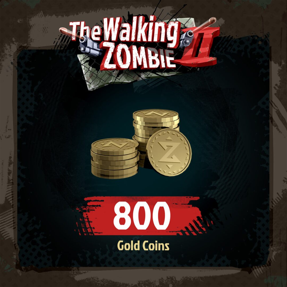 The Walking Zombie 2 – Pequeno pacote de moedas de ouro (800)