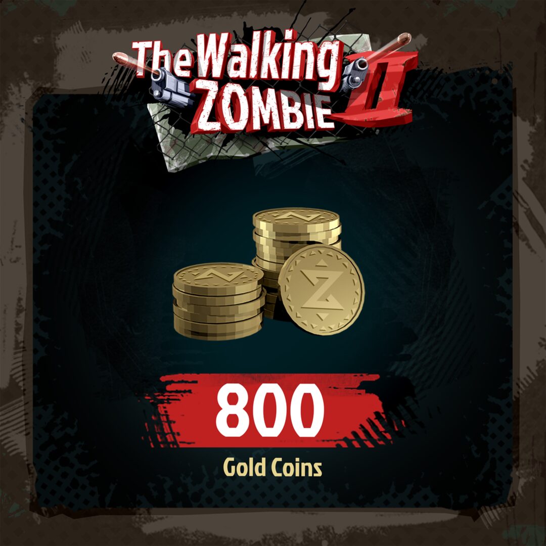 The Walking Zombie 2 – Pequeno pacote de moedas de ouro (800)